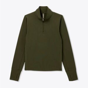 Vuori Women's Olive Chilled Out Half Zip